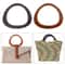 DShaped Wooden Handbag Replacement Handle 5