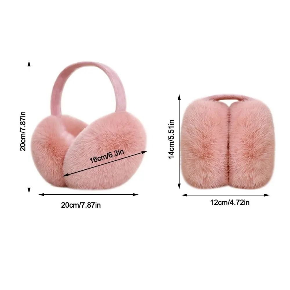 Collapsible Plush Winter Ear Warmers 5