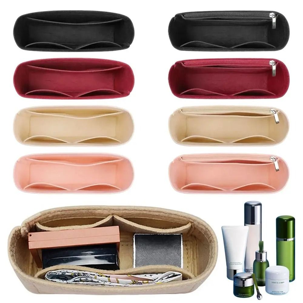 Portable Multi Pocket Felt Bag Organizer 0