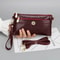 Korean Style Crocodile Pattern Multi Pocket Phone Bag 6