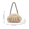 Trendy Soft Faux Fur Pleated Hobo Bag 5