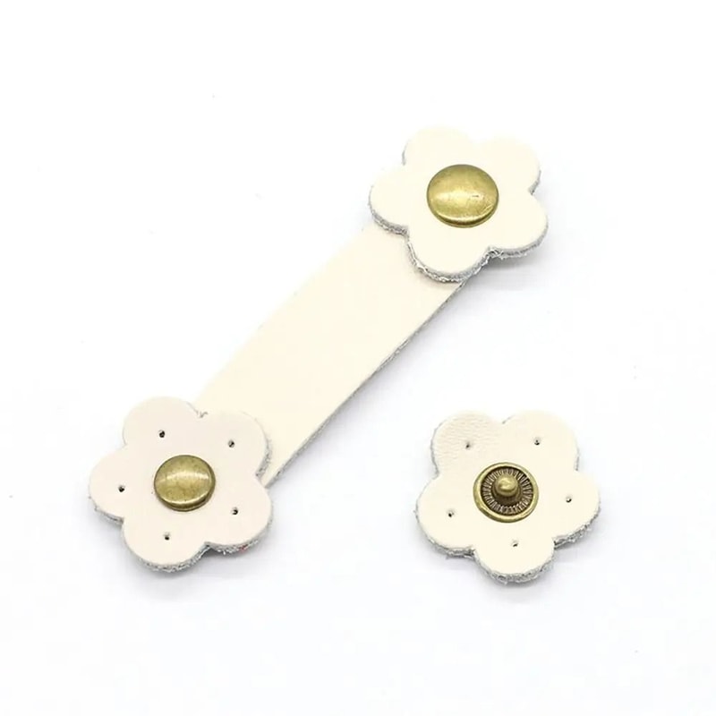 Multi Colour Vintage Sew On Leather Bag Buckles 6