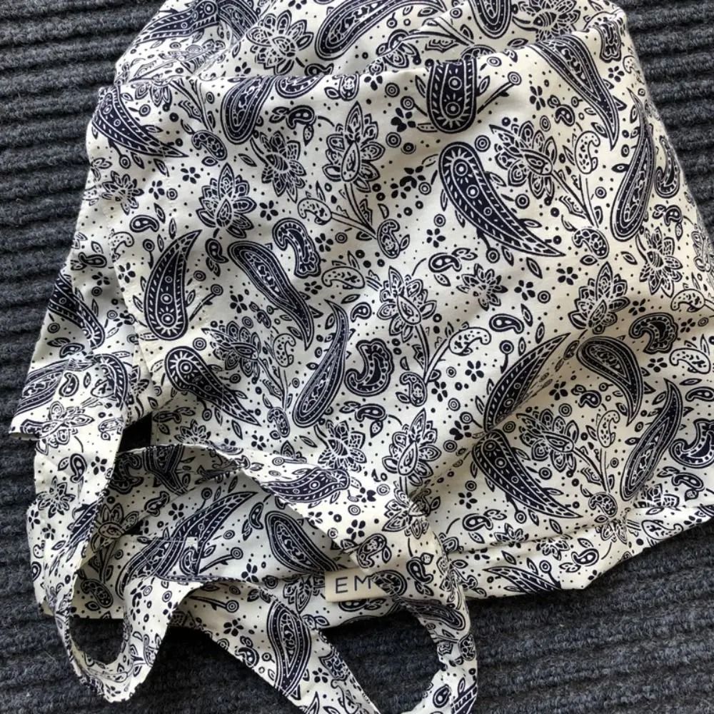 Bandanna Print High Capacity Cotton Shopping Bag 3