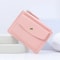 Simple Solid Color PU Leather Multi Card Wallet 6