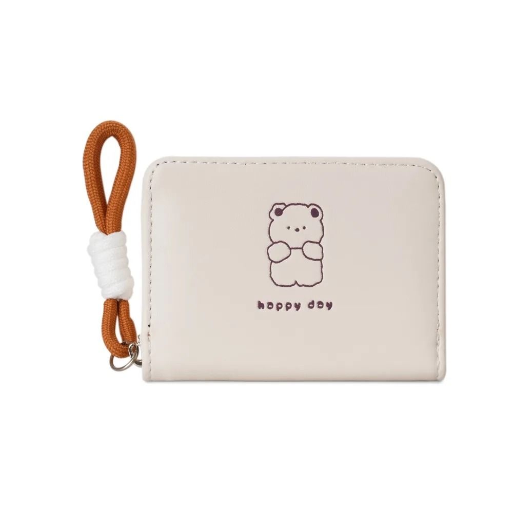 Cute Cartoon Animal Print Short PU Leather Wallet 8