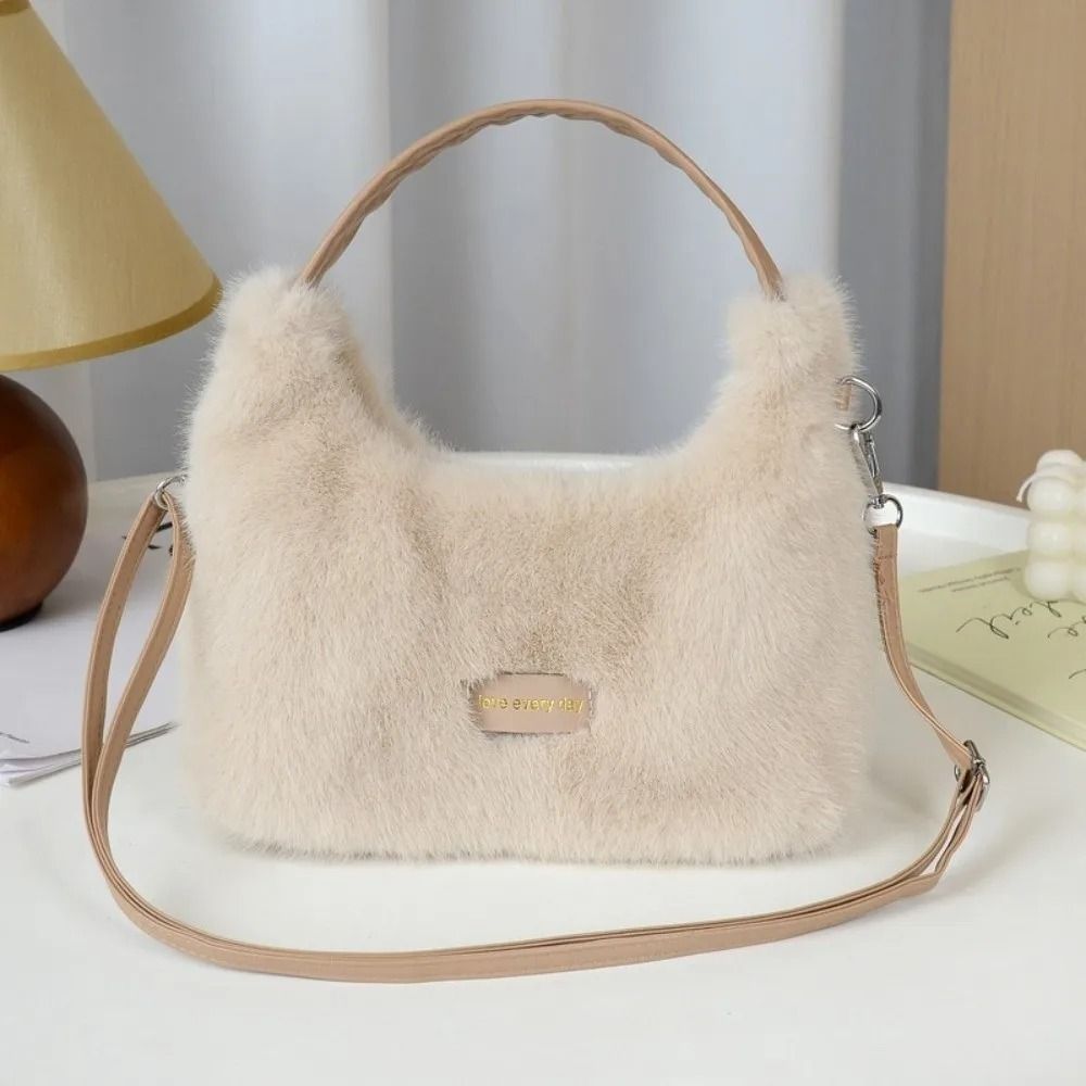 Winter Luxury Faux Fur Shoulder And Crossbody Bag 10