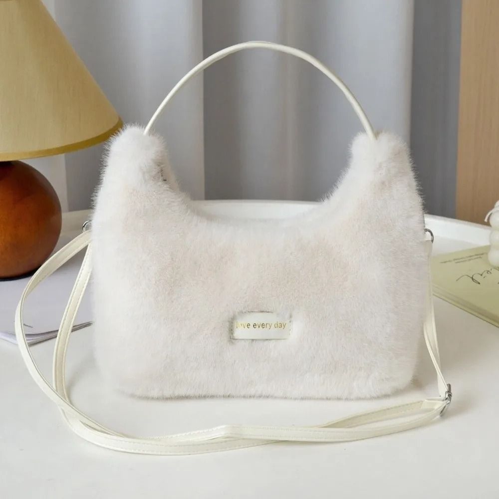 Winter Luxury Faux Fur Shoulder And Crossbody Bag 1