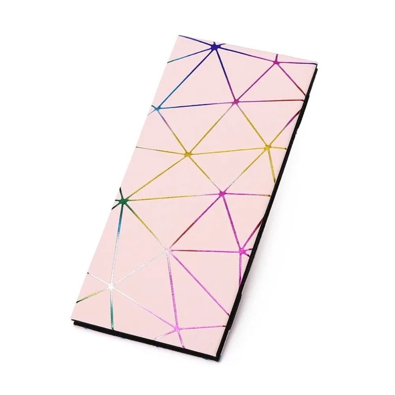 Geometric Laser Reflective Slim Long Wallet 9