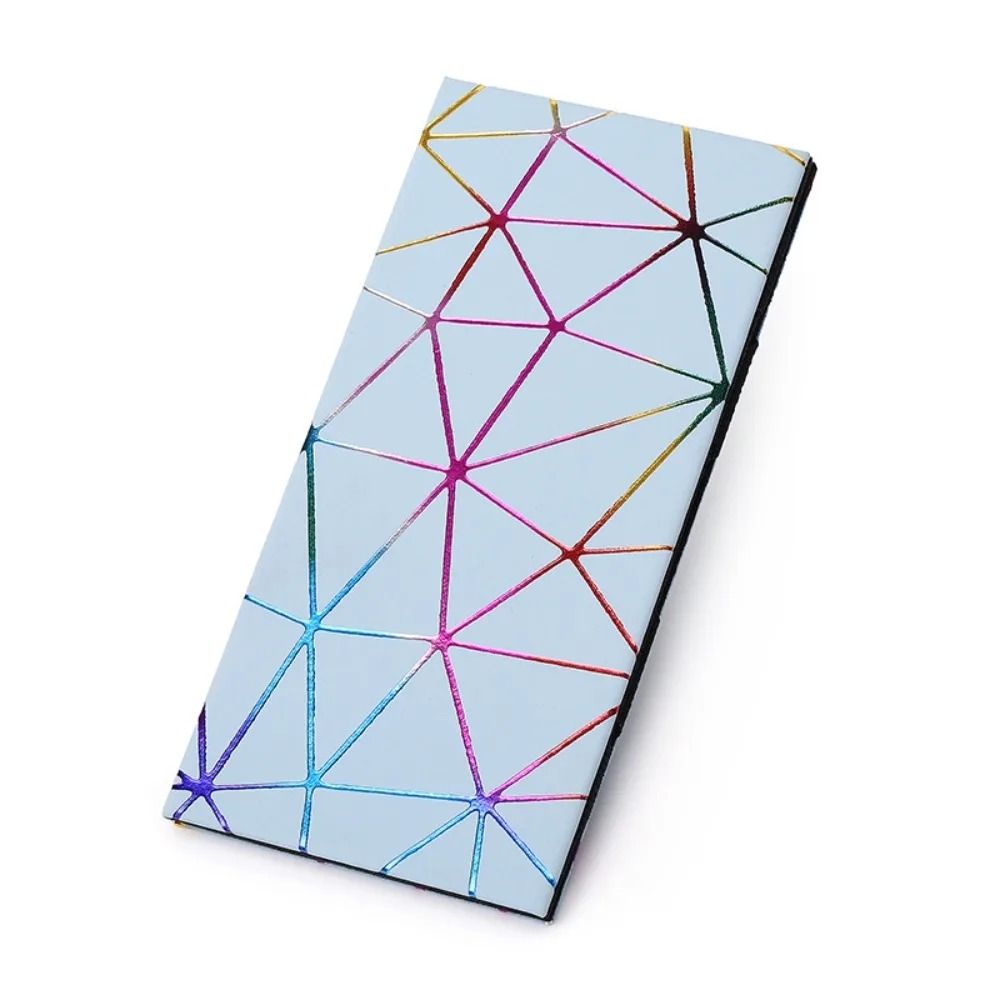 Geometric Laser Reflective Slim Long Wallet 8