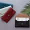 Ultra Thin PU Leather Cash Envelope Wallet 3