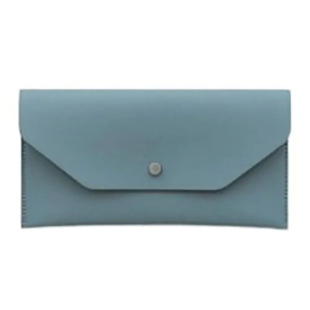 Ultra Thin PU Leather Cash Envelope Wallet 11