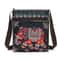 Vintage Ethnic Butterfly Canvas Messenger Bag 9