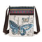 Vintage Ethnic Butterfly Canvas Messenger Bag 7