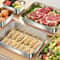 Stainless Steel Rectangle Food Storage Container With Cover 2