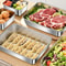 Stainless Steel Rectangle Food Storage Container With Cover 2
