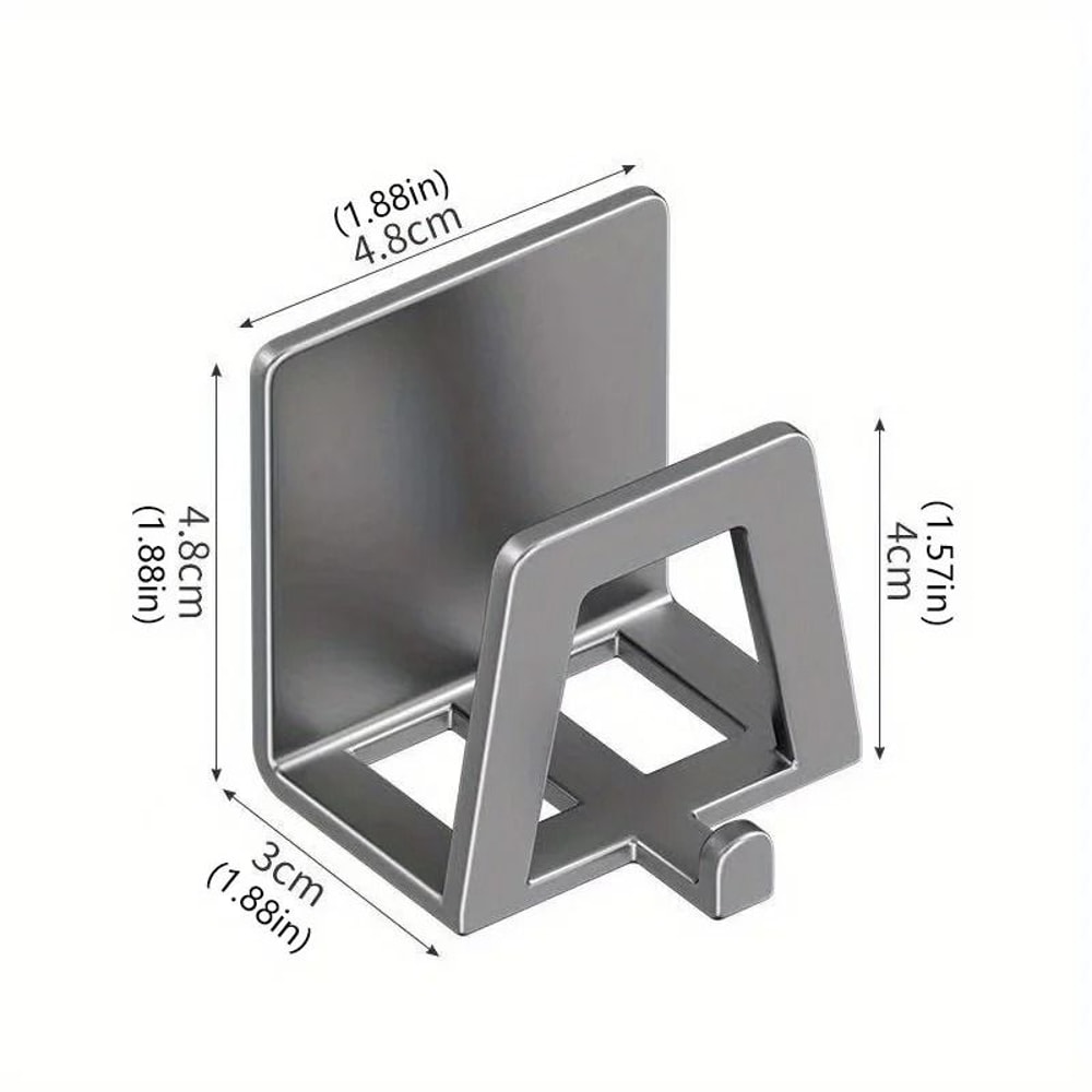 Stainless Steel Self Adhesive Sponge Holder 3