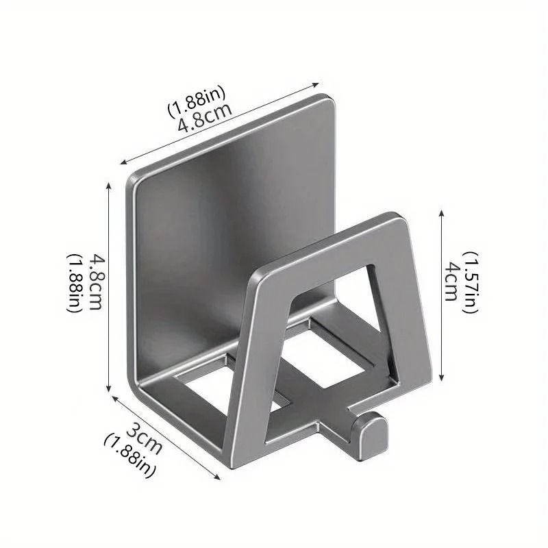 Stainless Steel Self Adhesive Sponge Holder 3