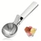 Stainless Steel Ice Cream And Fruit Scoop With Trigger 1