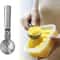 Stainless Steel Ice Cream And Fruit Scoop With Trigger 3