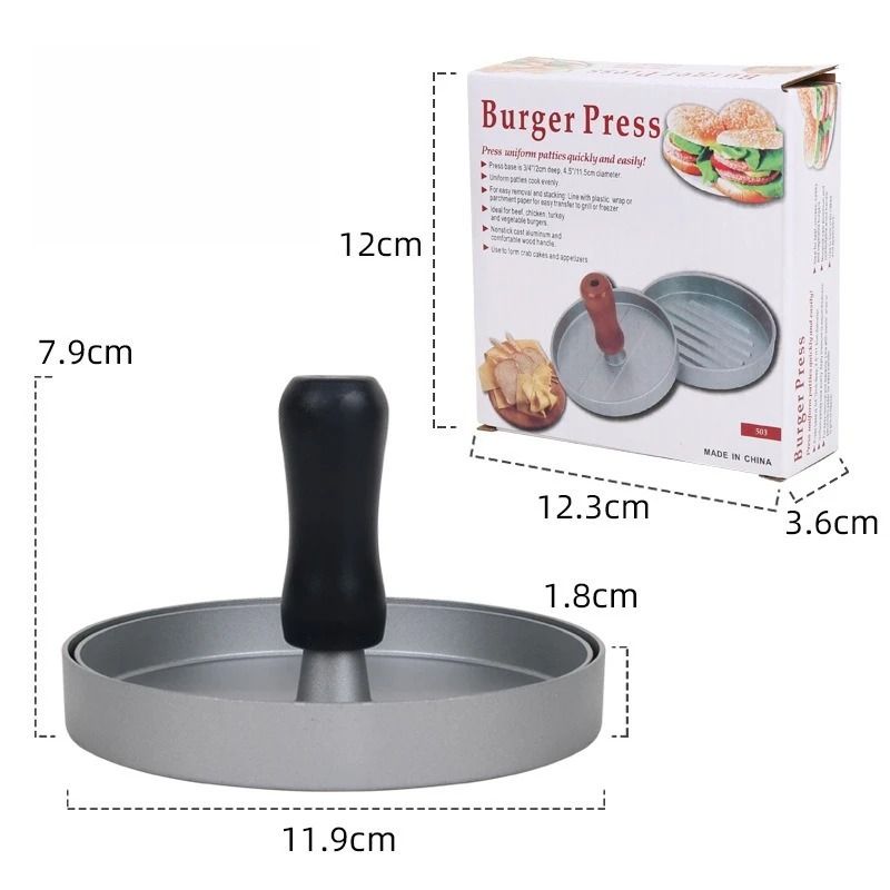 NonStick Burger Press And Patty Maker 6