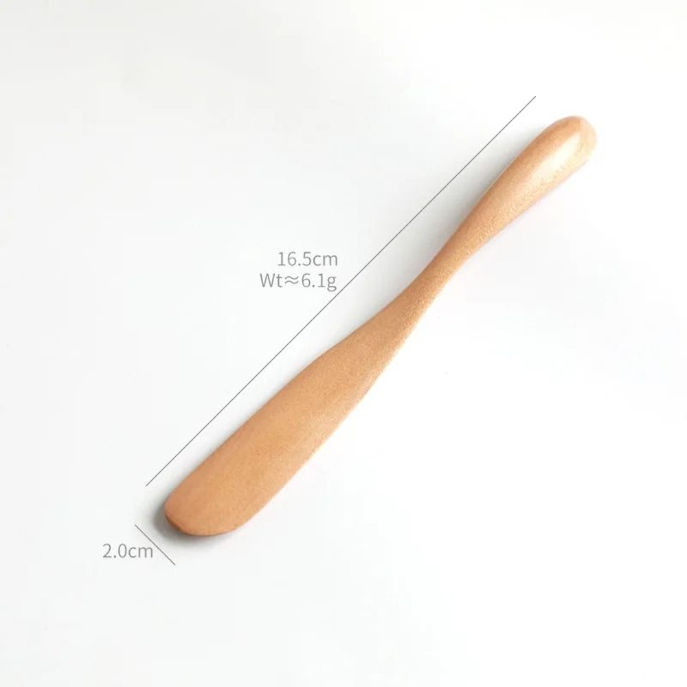Retro Classic Wooden Butter And Jam Knife 7