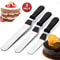 3 Piece Stainless Steel Offset Cake Spatula Set 0