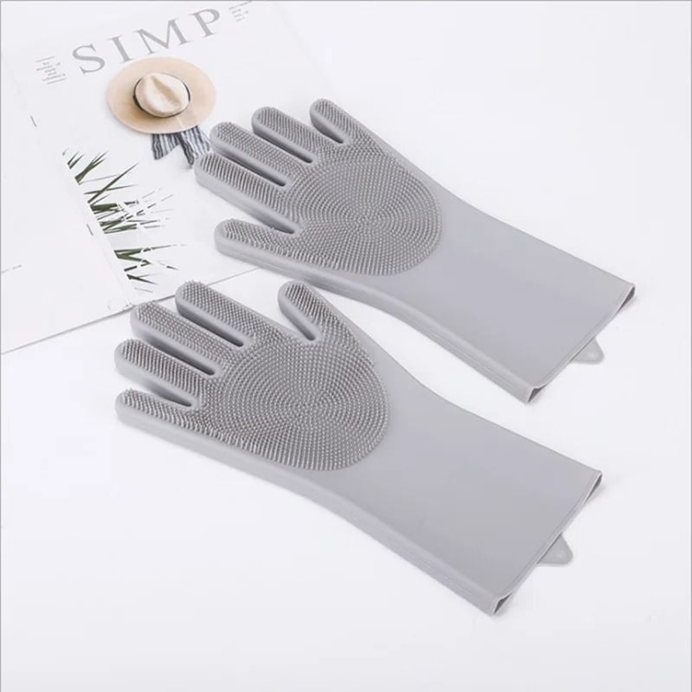 Multifunctional Silicone Cleaning And Dishwashing Gloves 6