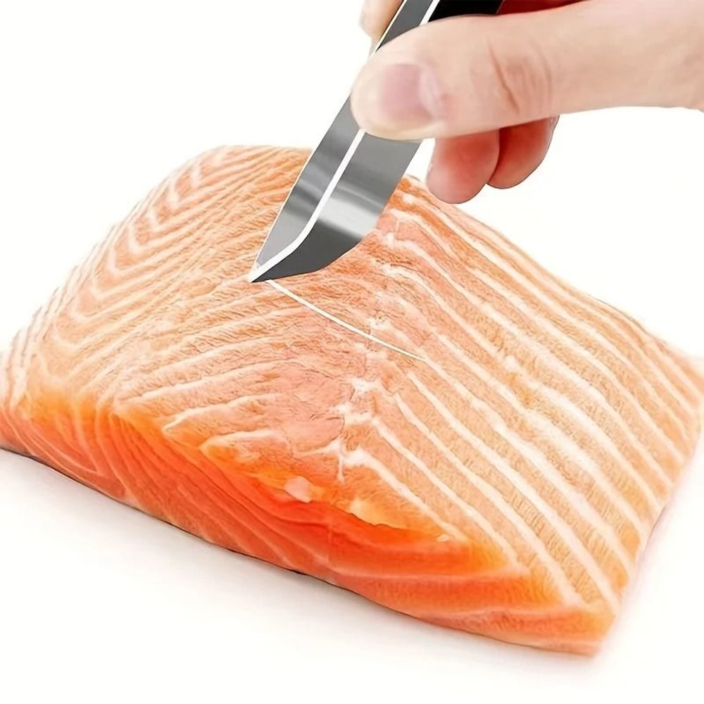 Stainless Steel Fish Bone Tweezers And Extractor 1