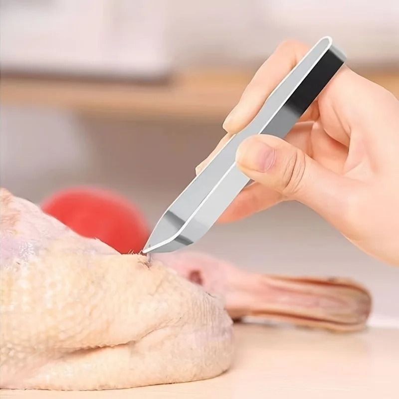 Stainless Steel Fish Bone Tweezers And Extractor 2