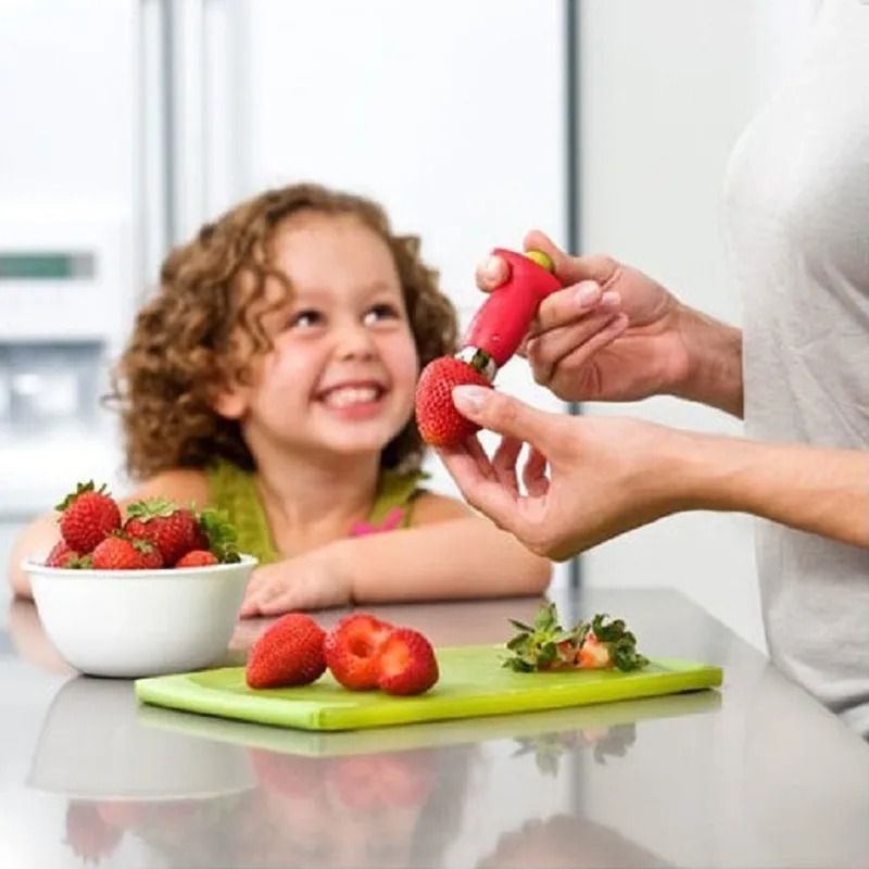 Stainless Steel Strawberry And Tomato Stem Remover 4