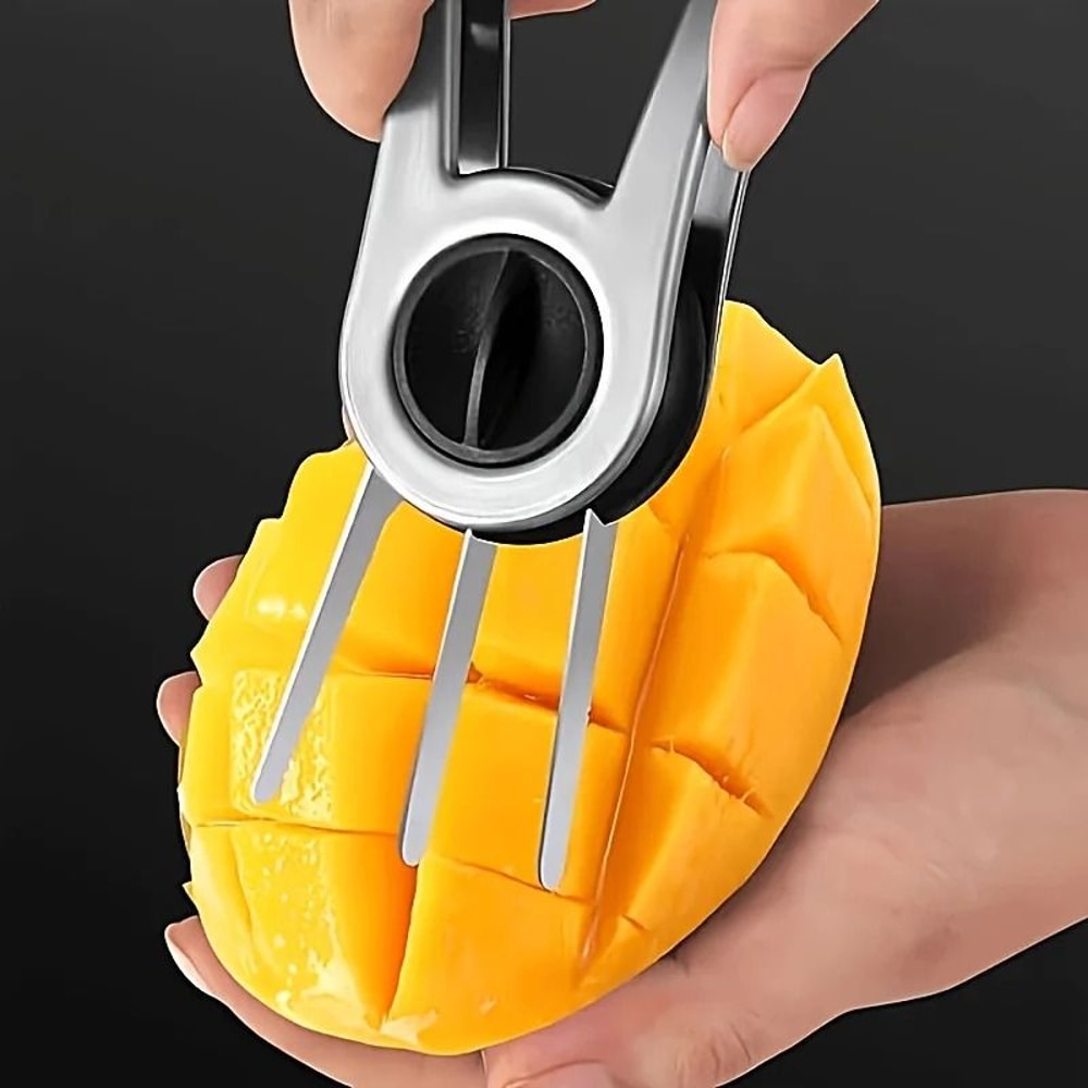 Stainless Steel Mango And Avocado Slicer 3