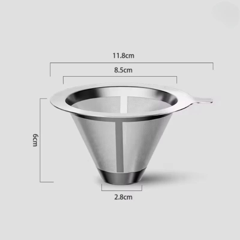 304 Stainless Steel Reusable Coffee Filter 4