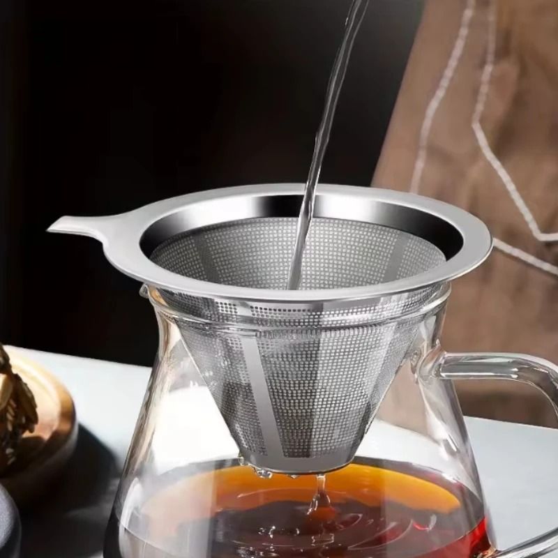 304 Stainless Steel Reusable Coffee Filter 5