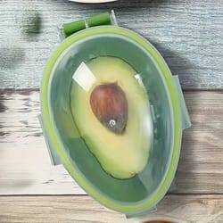 reusable avocado food storage and crisper