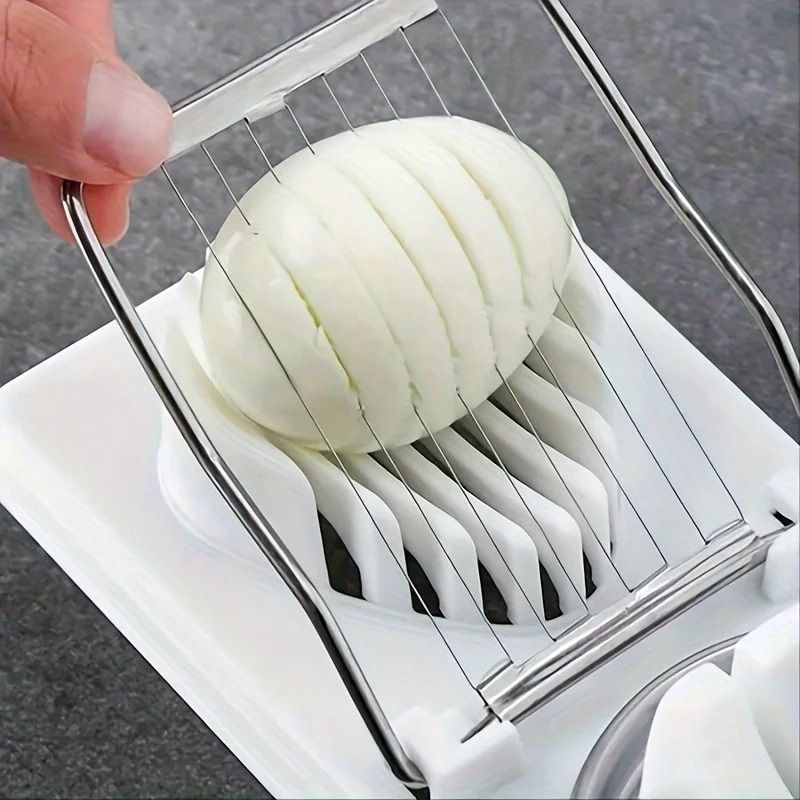 2 In 1 Stainless Steel Egg Slicer And Divider 3