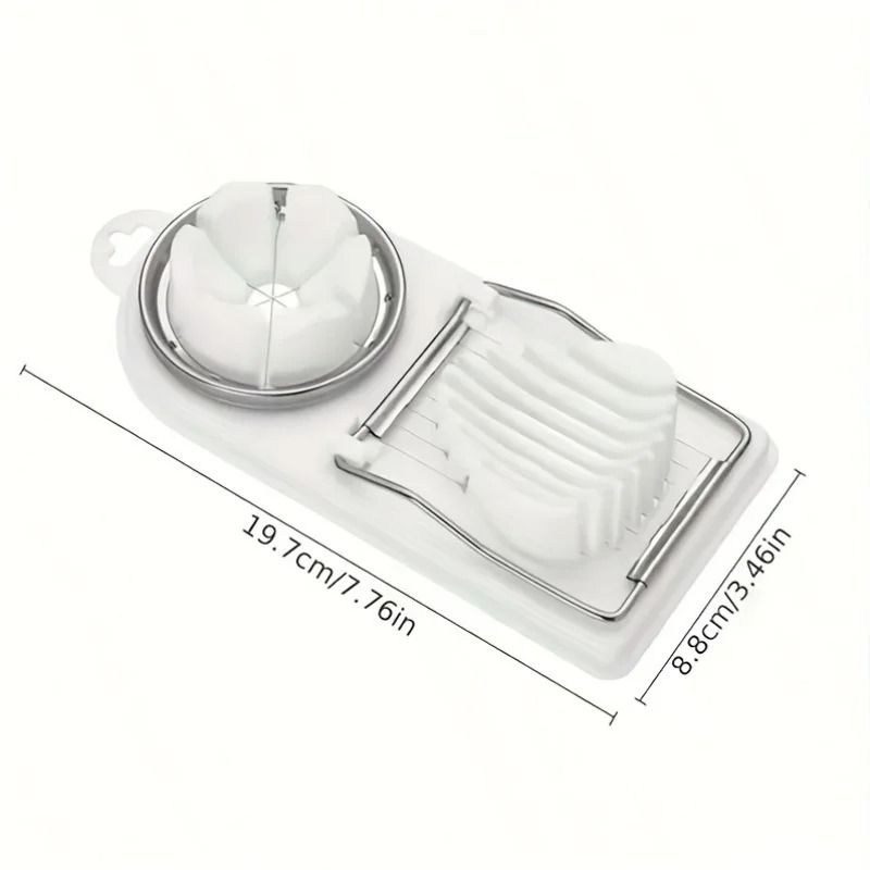 2 In 1 Stainless Steel Egg Slicer And Divider 4