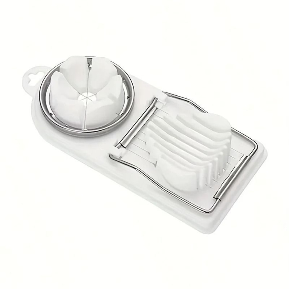 2 In 1 Stainless Steel Egg Slicer And Divider 6