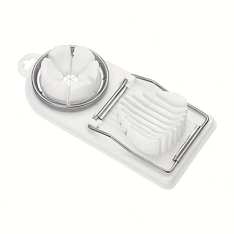 2 In 1 Stainless Steel Egg Slicer And Divider 6