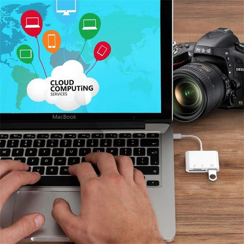 3 In 1 Type C OTG Adapter And Memory Card Reader 2