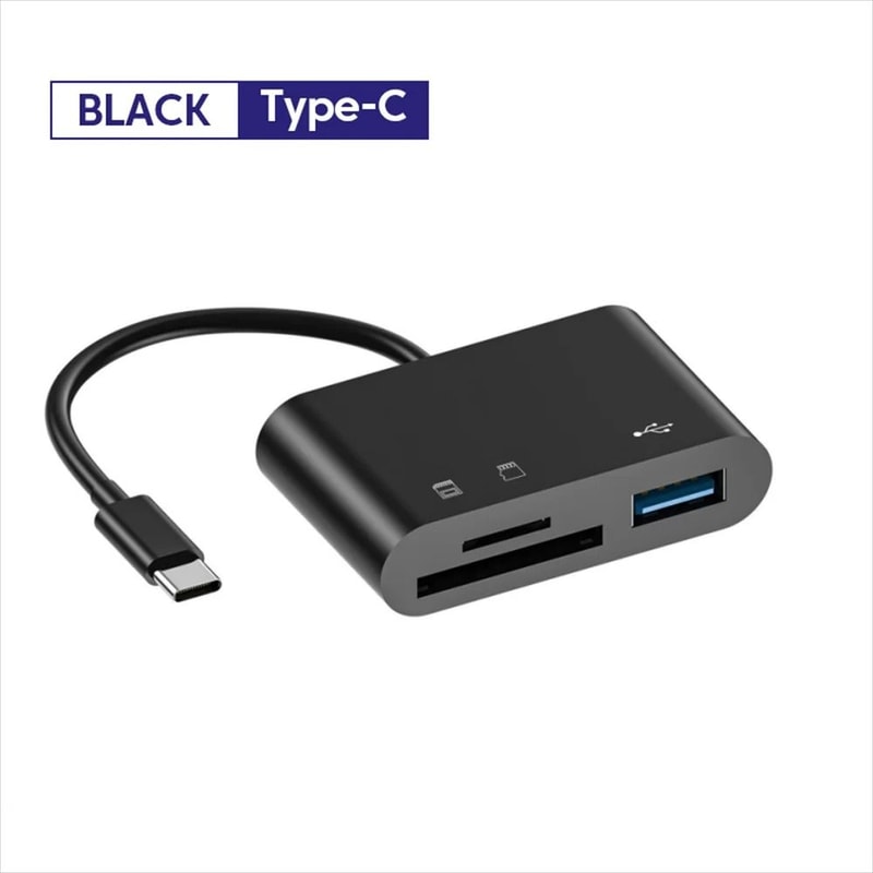 3 In 1 Type C OTG Adapter And Memory Card Reader 7