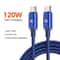 120W High Speed USB C To Type C Charging Cable 7