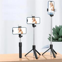multifunctional wireless bluetooth selfie stick and tripod