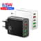 65W 5 Port Multi Device USB Wall Charger 0