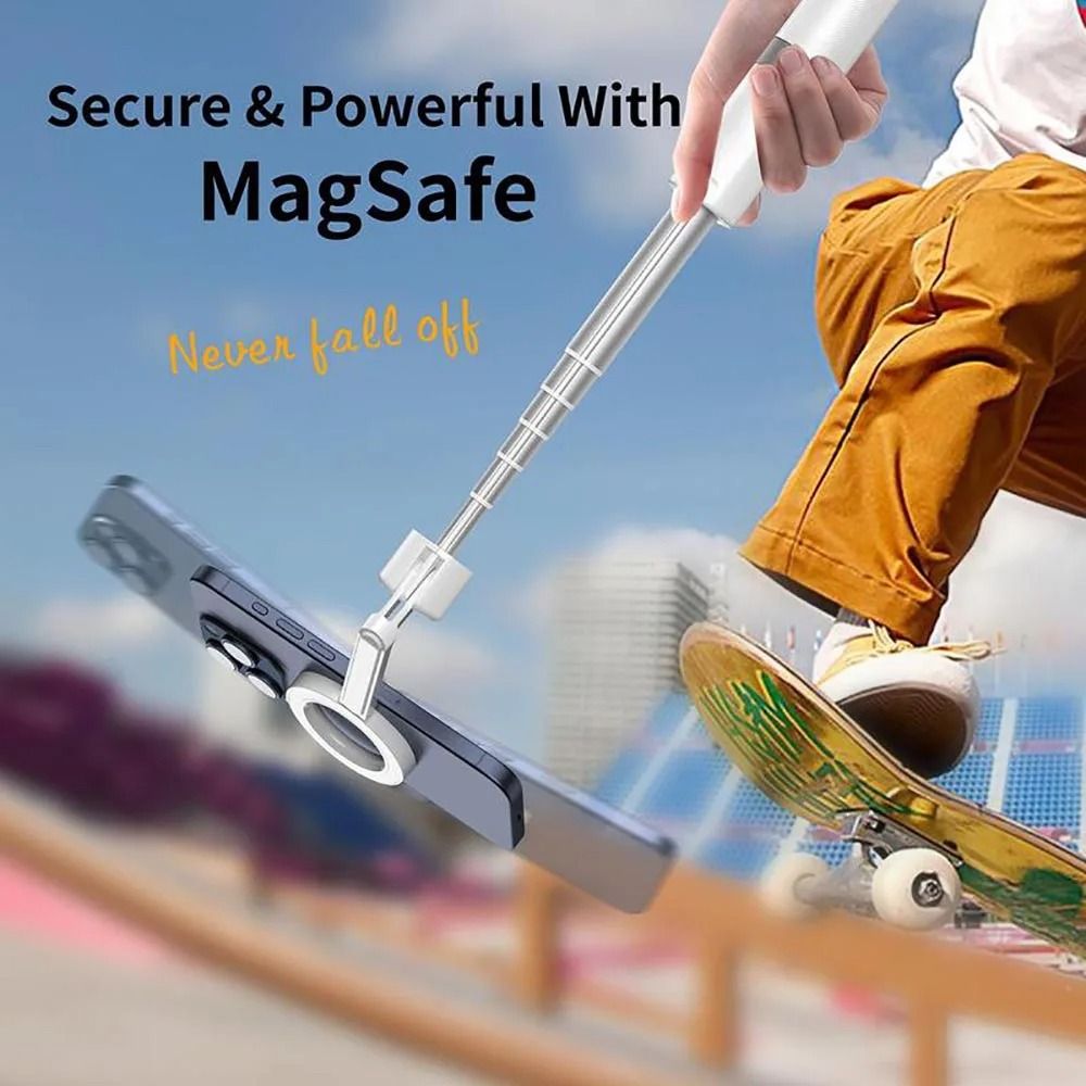 Magnetic Wireless Bluetooth Selfie Stick And Tripod 4