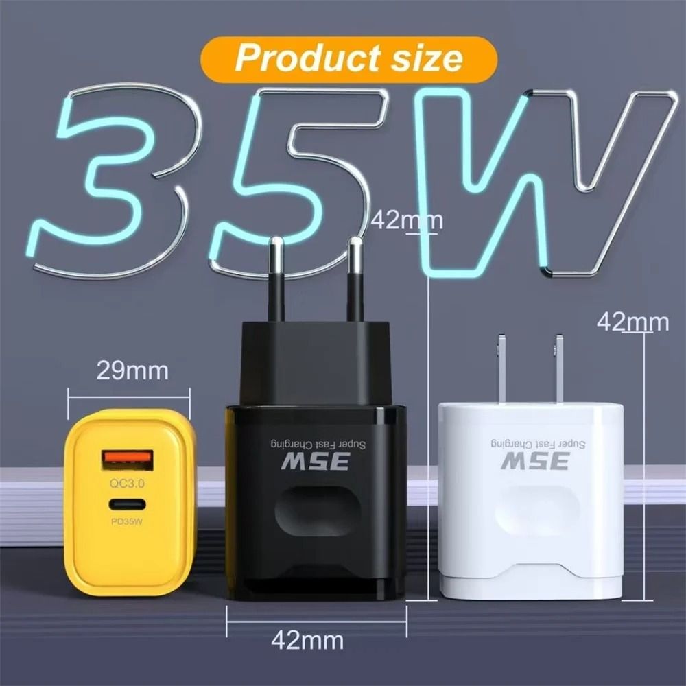 35W Dual Port Power Delivery Wall Charger 4