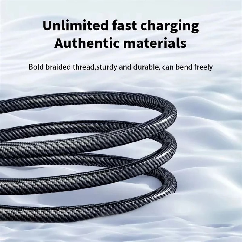 120W High Speed Professional Data And Charging Cable 4
