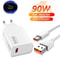 90W High Speed Travel Wall Charger And Cable Set 0