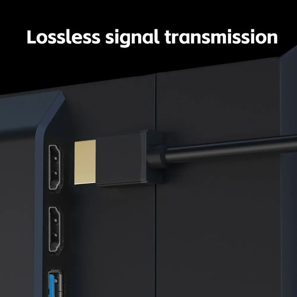 High Definition DisplayPort To HDMI Adapter Cable 4