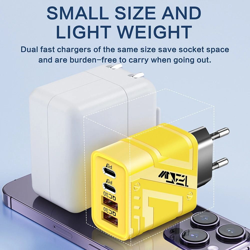 120W High Speed 4 Port Universal Wall Adapter 4