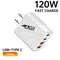 120W High Speed 4 Port Universal Wall Adapter 6
